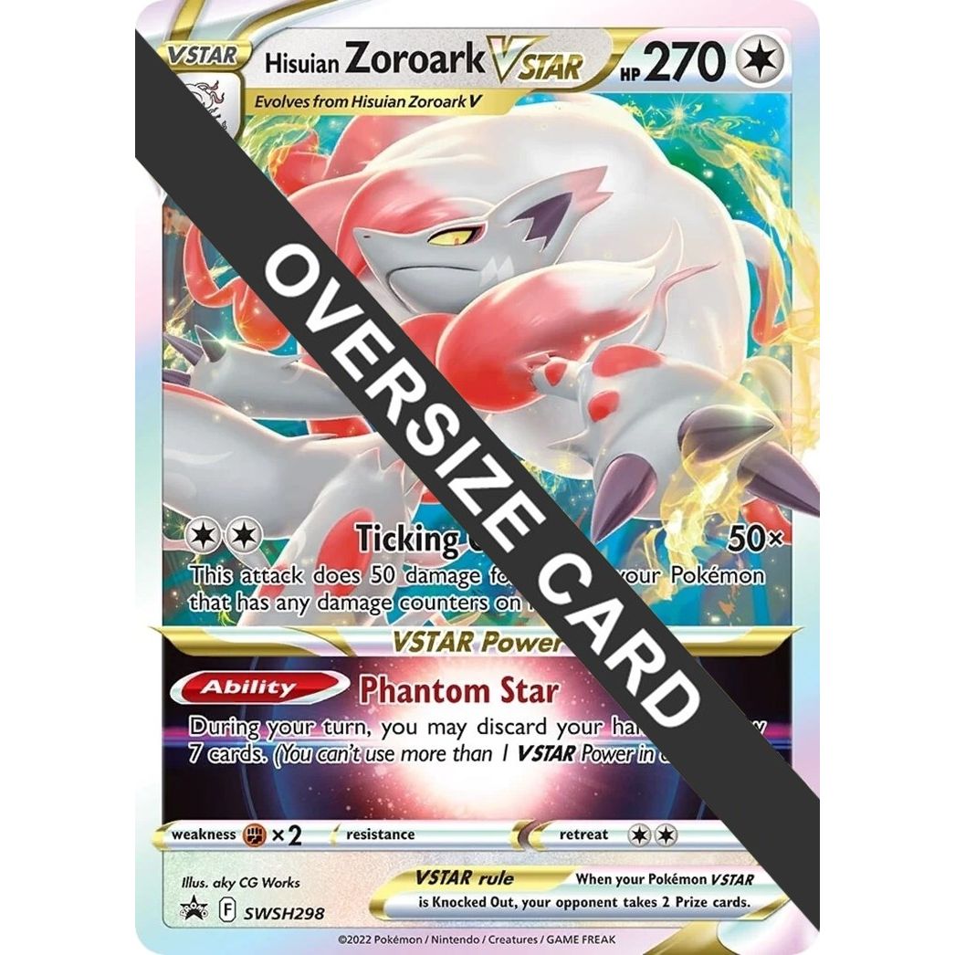 Image for Hisuian Zoroark VSTAR - SWSH298 (SWSH298) (PR) - Pokemon