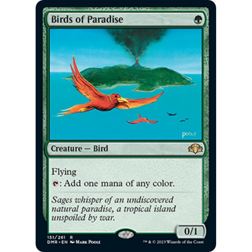 Image for Birds of Paradise (151) (DMR) - Magic: The Gathering