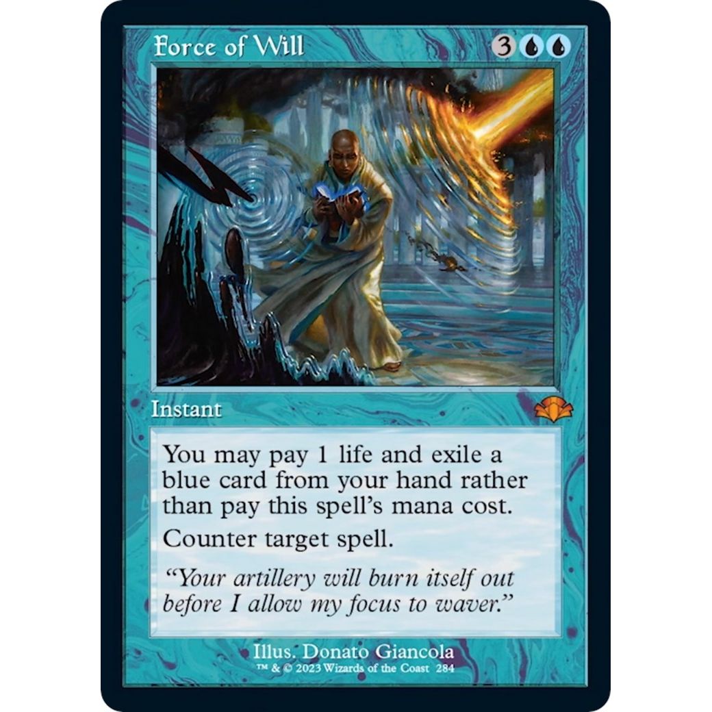 Image for Force of Will (Retro Frame) (284) (DMR) - Magic: The Gathering