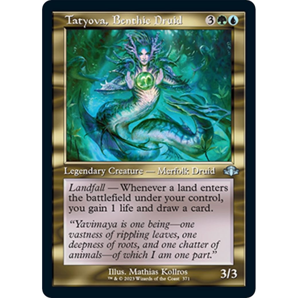 Image for Tatyova, Benthic Druid (Retro Frame) (371) (DMR) - Magic: The Gathering