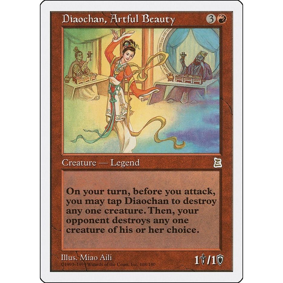 Image for Diaochan, Artful Beauty (108) (PTK) - Magic: The Gathering