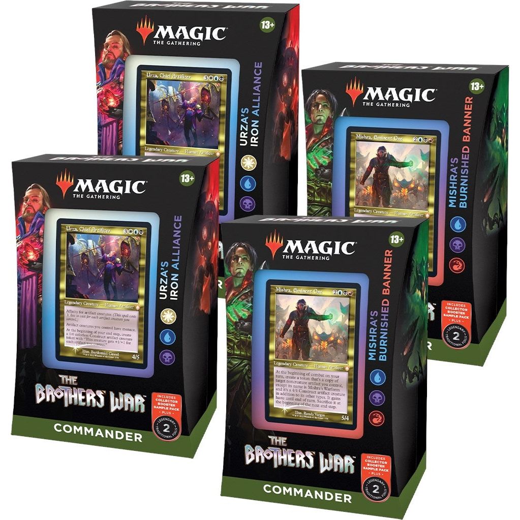 Image for The Brothers' War - Commander Deck Display - Magic: The Gathering