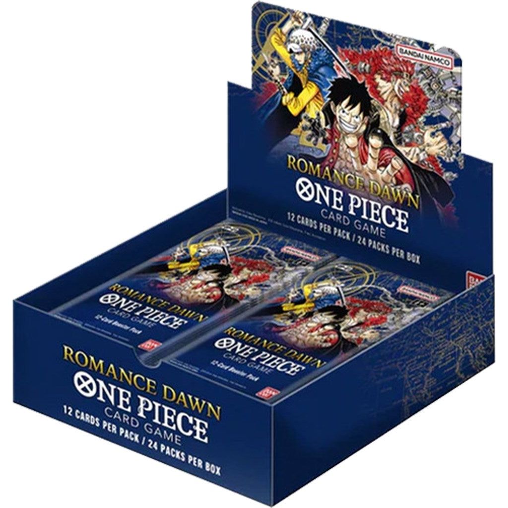 Image for Romance Dawn - Booster Box (Wave 1 - Blue) - One Piece Card Game
