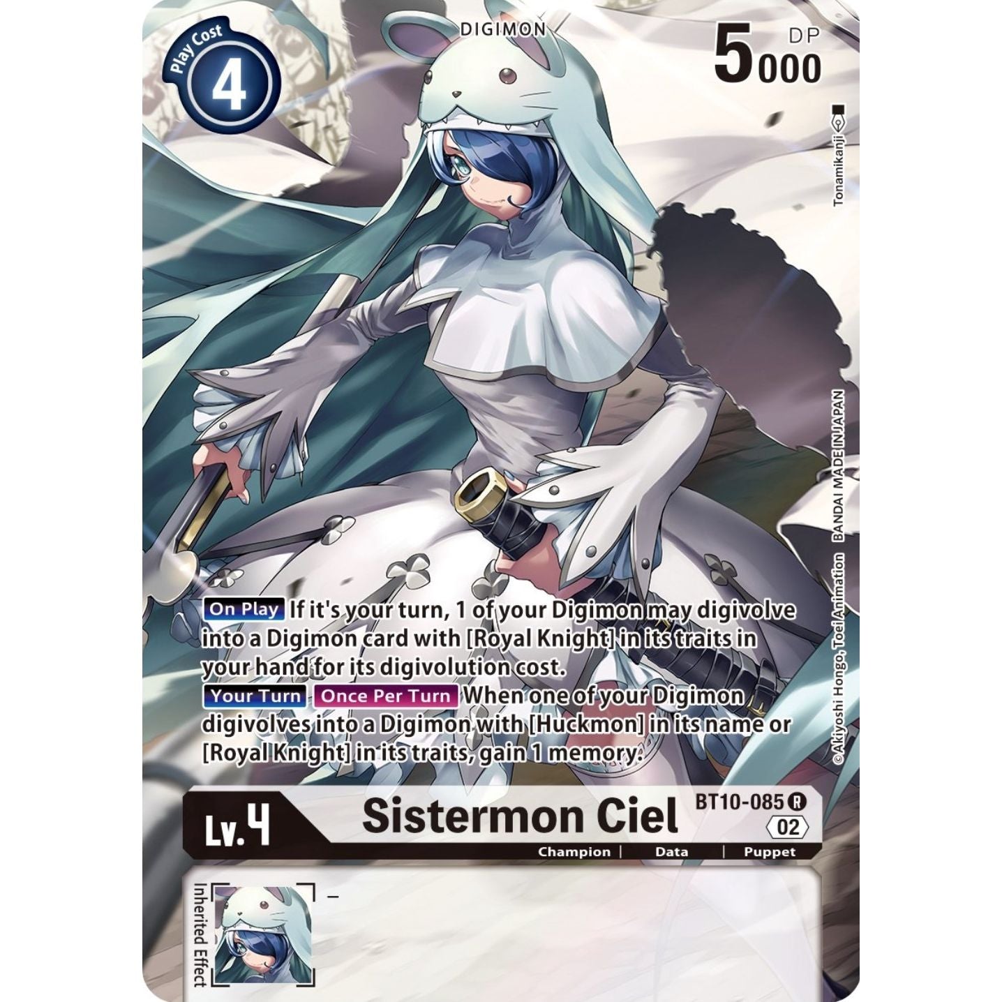 Image for Sistermon Ciel (Alternate Art) (BT10-085 R) (BT10) - Digimon Card Game