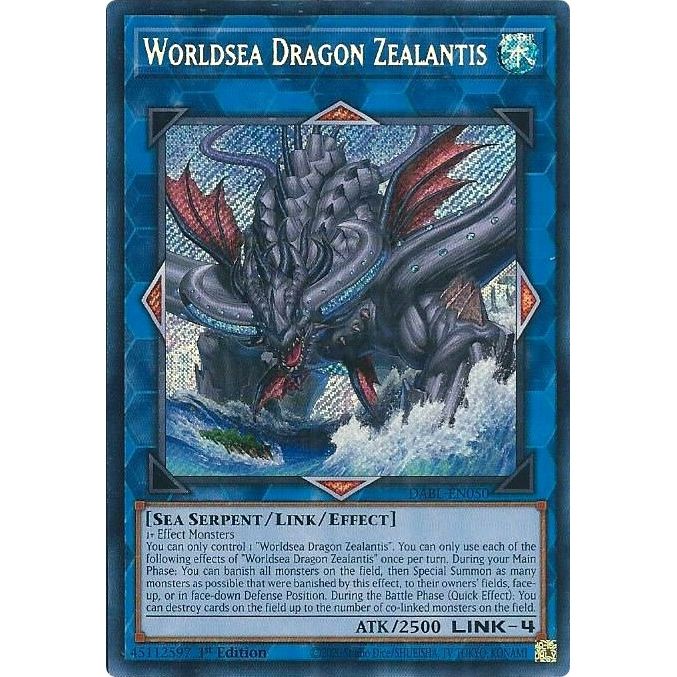Image for Worldsea Dragon Zealantis (DABL-EN050) (DABL) - YuGiOh