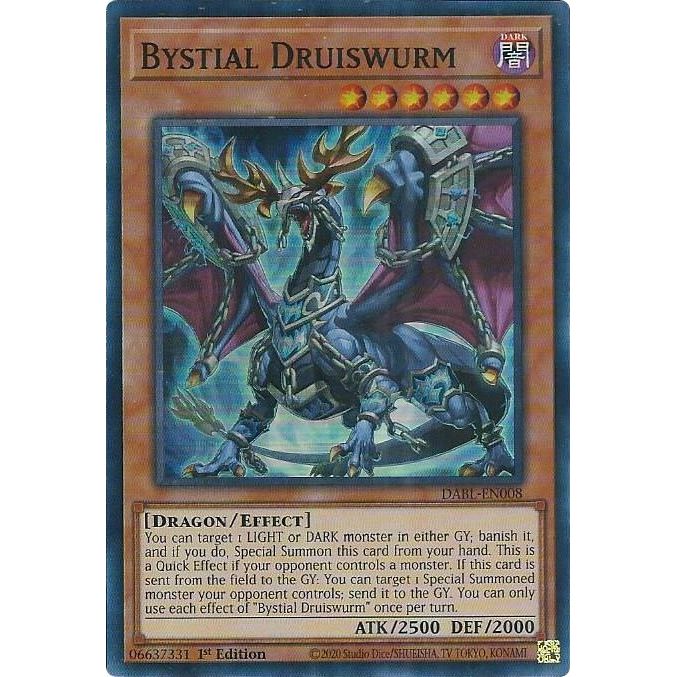 Image for Bystial Druiswurm (DABL-EN008) (DABL) - YuGiOh