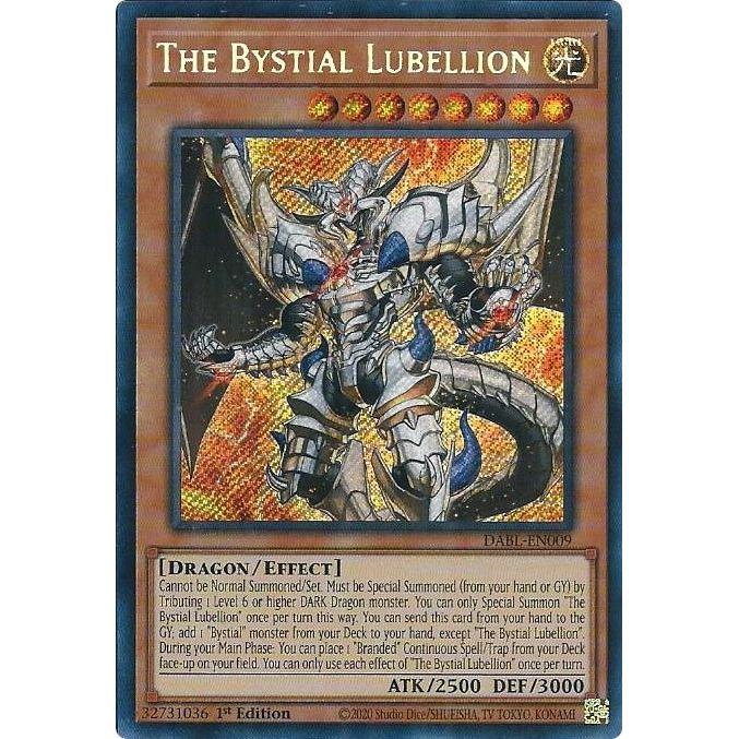 Image for The Bystial Lubellion (DABL-EN009) (DABL) - YuGiOh