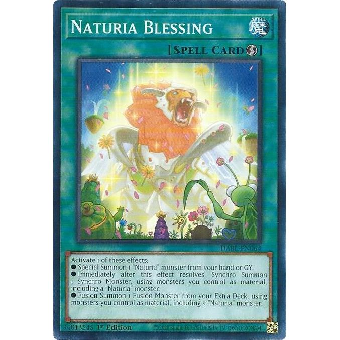 Image for Naturia Blessing (DABL-EN064) (DABL) - YuGiOh