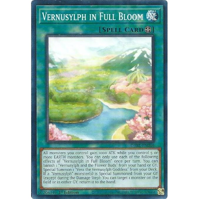 Image for Vernusylph in Full Bloom (DABL-EN066) (DABL) - YuGiOh