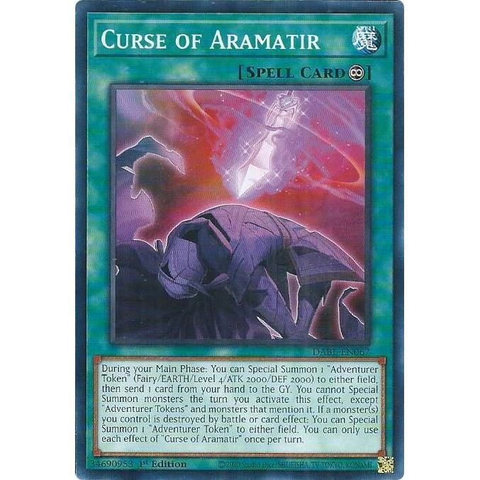 Image for Curse of Aramatir (DABL-EN067) (DABL) - YuGiOh