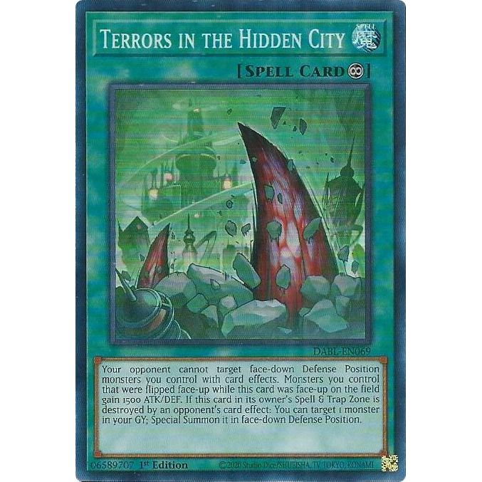 Image for Terrors in the Hidden City (DABL-EN069) (DABL) - YuGiOh