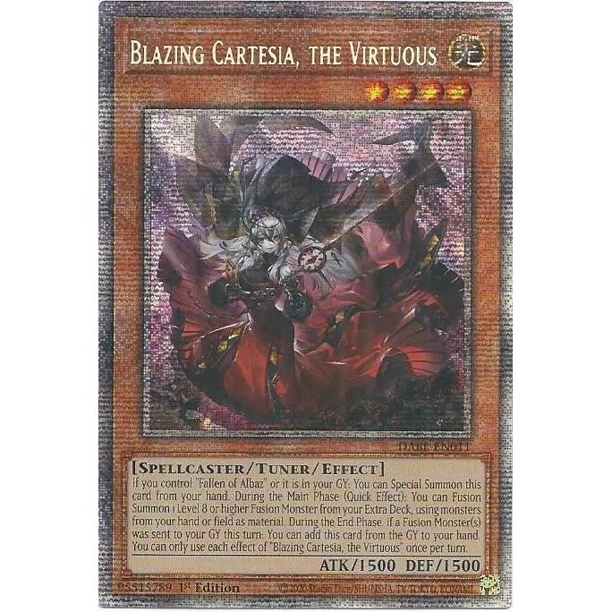 Image for Blazing Cartesia, the Virtuous (Starlight Rare) (DABL-EN011) (DABL) - YuGiOh