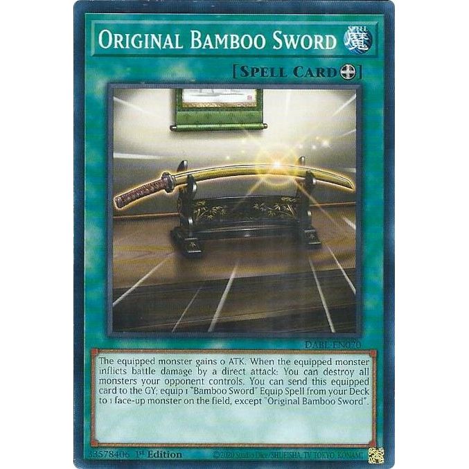 Image for Original Bamboo Sword (DABL-EN070) (DABL) - YuGiOh