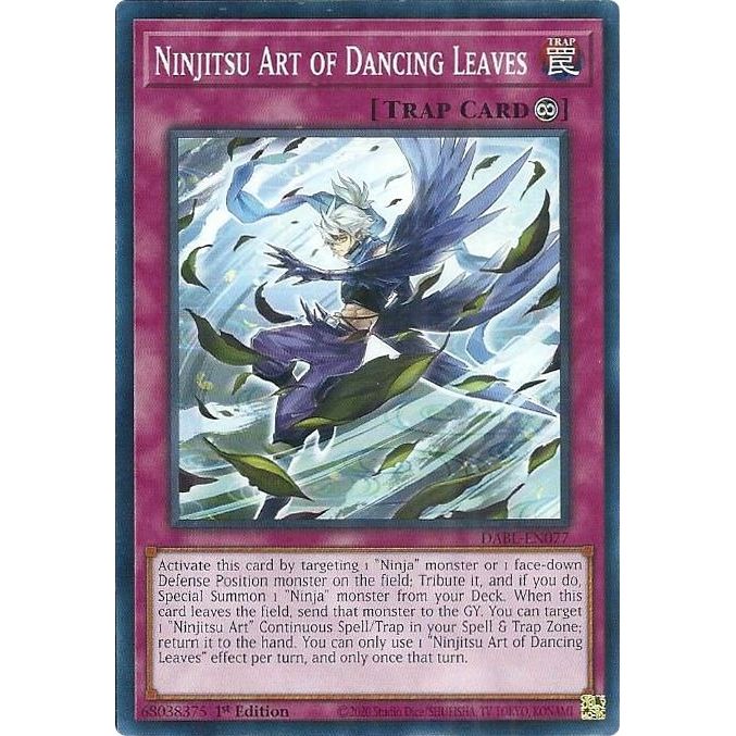 Image for Ninjitsu Art of Dancing Leaves (DABL-EN077) (DABL) - YuGiOh