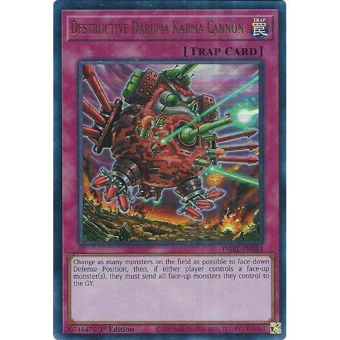 Image for Destructive Daruma Karma Cannon (DABL-EN084) (DABL) - YuGiOh