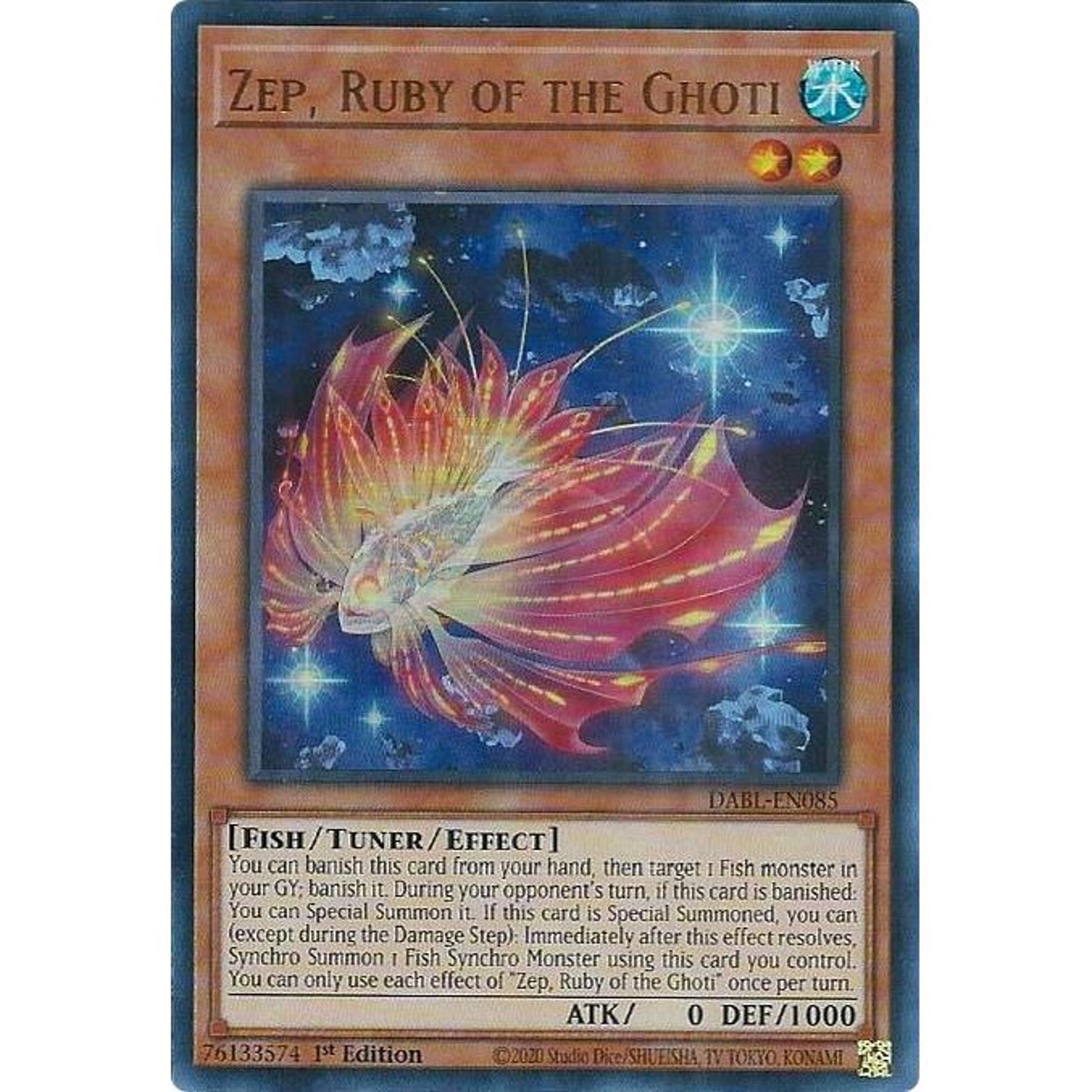 Image for Zep, Ruby of the Ghoti (DABL-EN085) (DABL) - YuGiOh