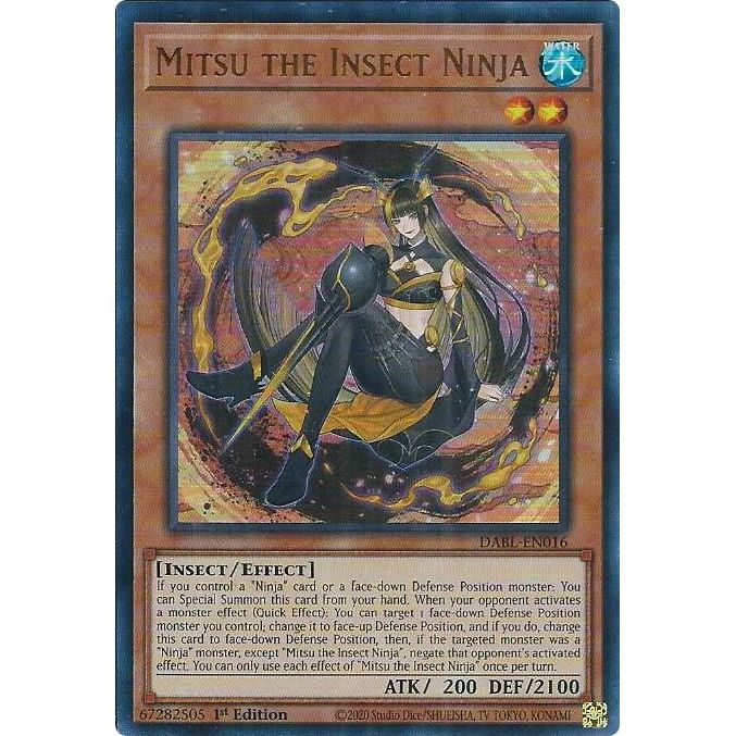 Image for Mitsu the Insect Ninja (DABL-EN016) (DABL) - YuGiOh