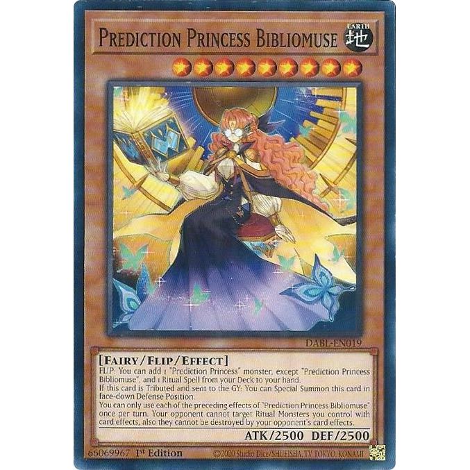 Image for Prediction Princess Bibliomuse (DABL-EN019) (DABL) - YuGiOh