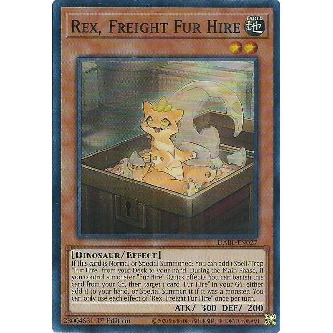Image for Rex, Freight Fur Hire (DABL-EN027) (DABL) - YuGiOh