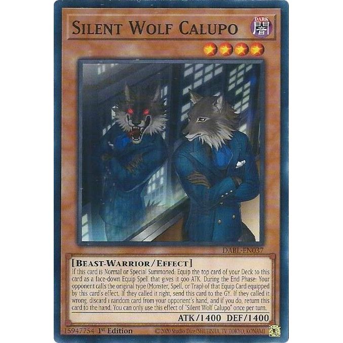 Image for Silent Wolf Calupo (DABL-EN037) (DABL) - YuGiOh