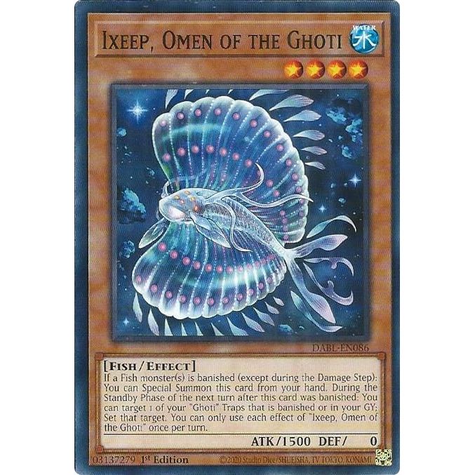 Image for Ixeep, Omen of the Ghoti (DABL-EN086) (DABL) - YuGiOh
