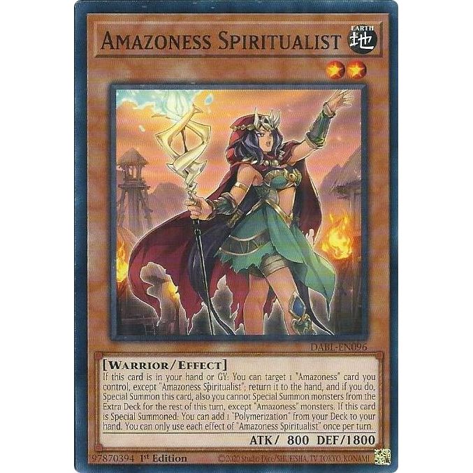 Image for Amazoness Spiritualist (DABL-EN096) (DABL) - YuGiOh