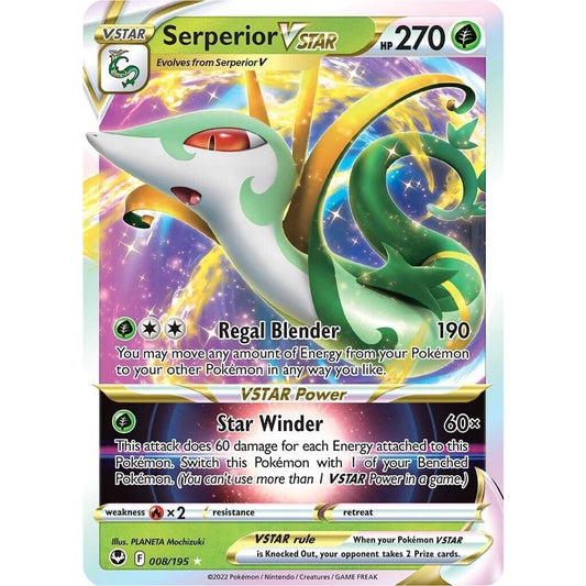 Image for Serperior VSTAR (008/195) (SWSH12) - Pokemon