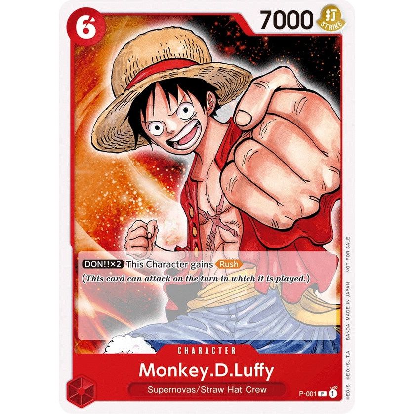 Image for Monkey.D.Luffy (Promotion Pack 2022) (P-001) (OP-PR) - One Piece Card Game