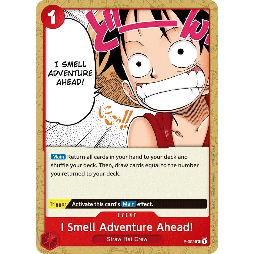 Image for I Smell Adventure Ahead! (Promotion Pack 2022) (P-002) (OP-PR) - One Piece Card Game