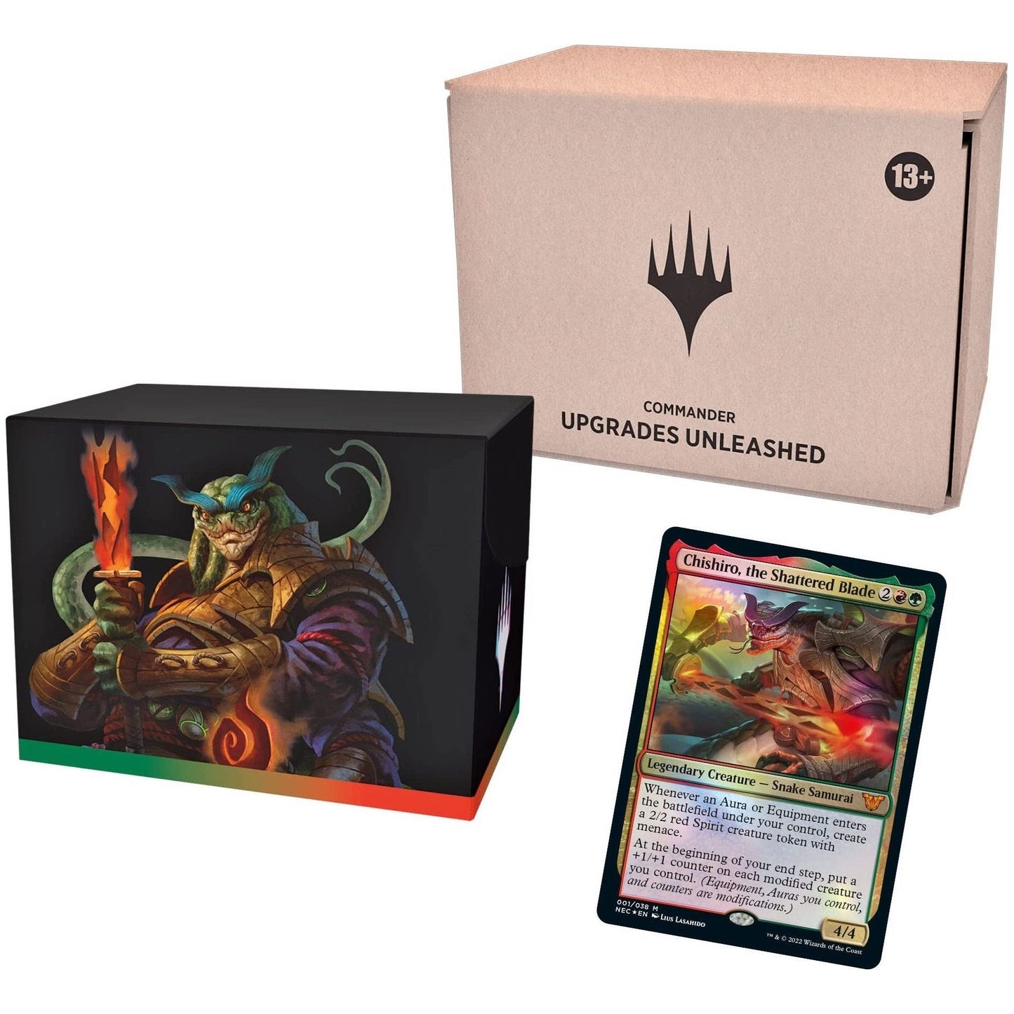 Image for Kamigawa: Neon Dynasty Commander Deck - Upgrades Unleashed (Minimal Packaging) - Magic: The Gathering