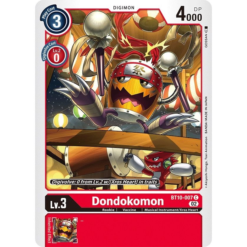 Image for Dondokomon (BT10-007 C) (BT10) - Digimon Card Game