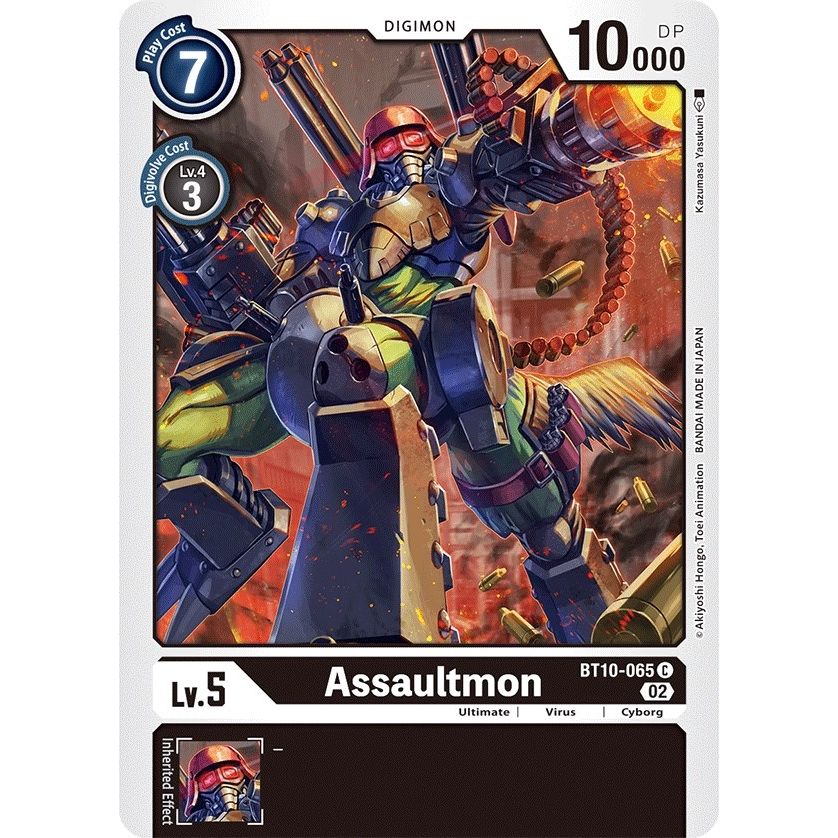 Image for Assaultmon (BT10-065 C) (BT10) - Digimon Card Game