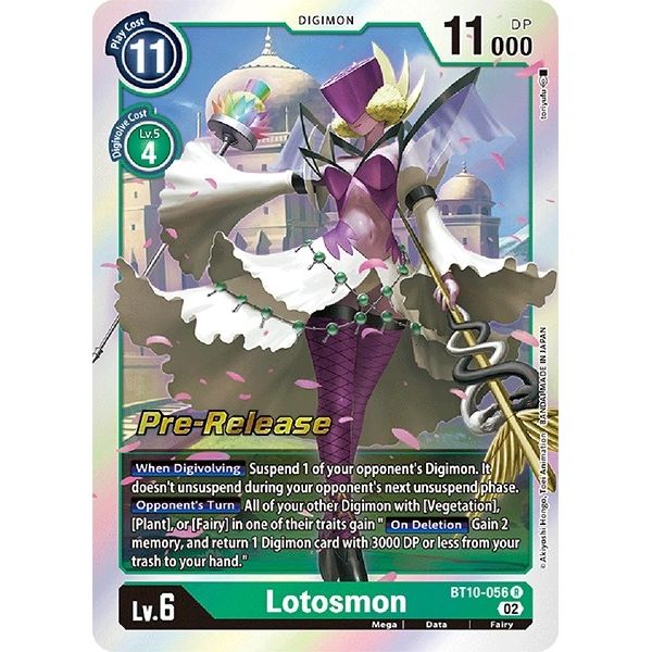 Image for Lotosmon (BT10-056 R) (BT10_PR) - Digimon Card Game