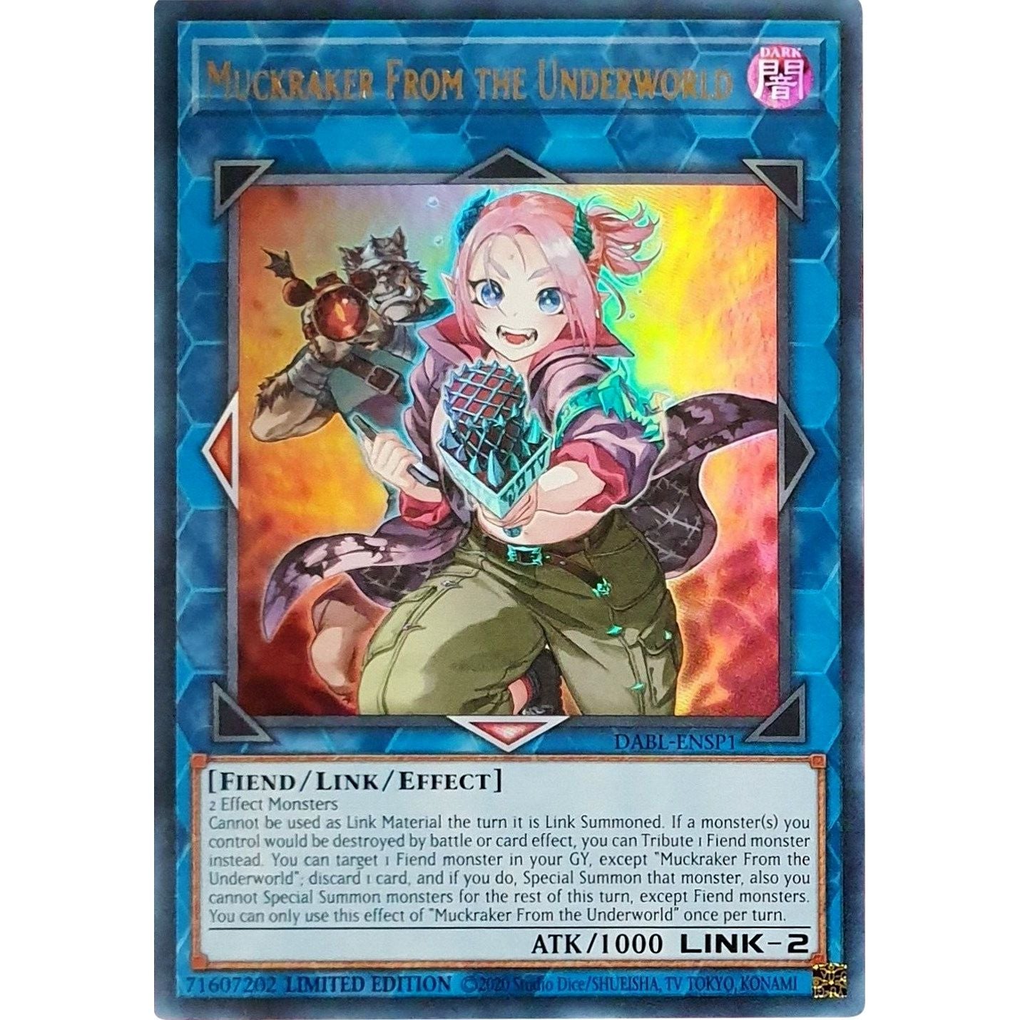 Image for Muckraker From the Underworld (DABL-ENSP1) (DABL-ENSP1) (DABL) - YuGiOh