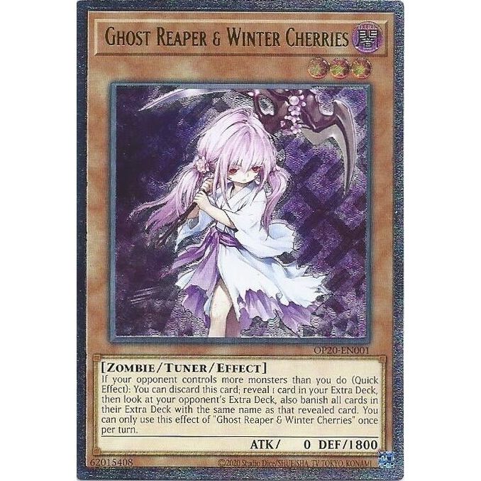 Image for Ghost Reaper & Winter Cherries (UTR) (OP20-EN001) (OP20) - YuGiOh