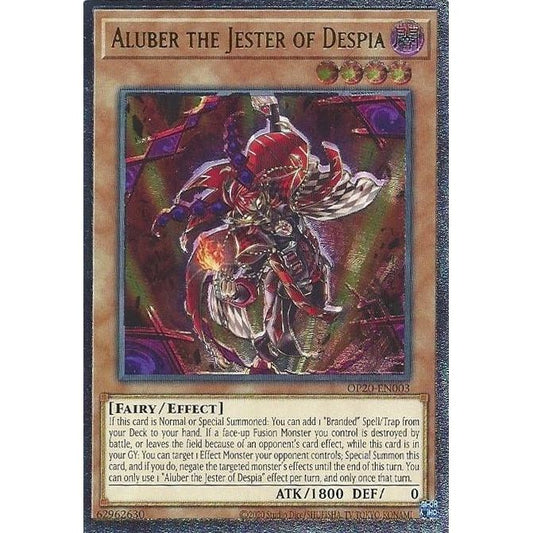 Image for Aluber the Jester of Despia (UTR) (OP20-EN003) (OP20) - YuGiOh