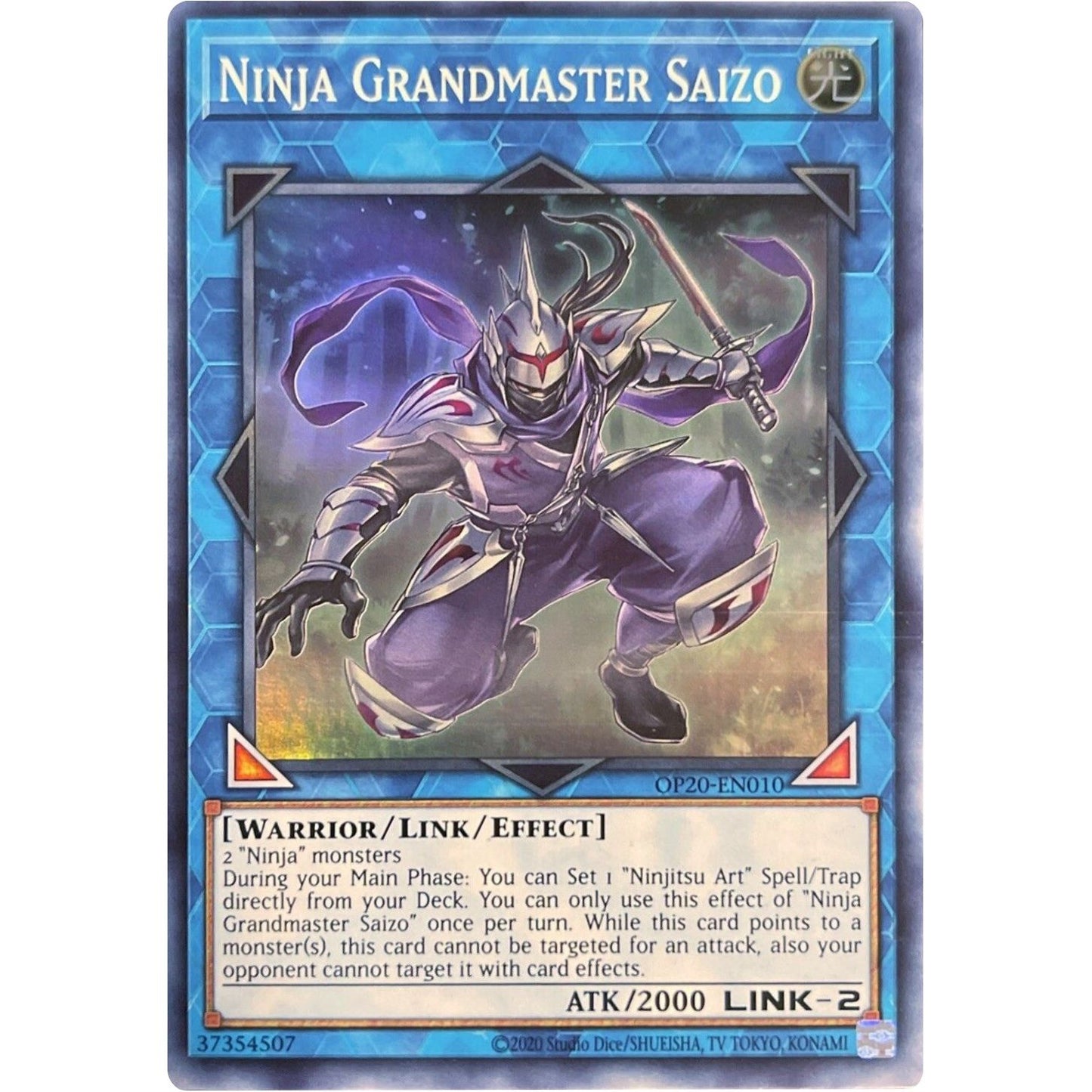 Image for Ninja Grandmaster Saizo (OP20-EN010) (OP20) - YuGiOh