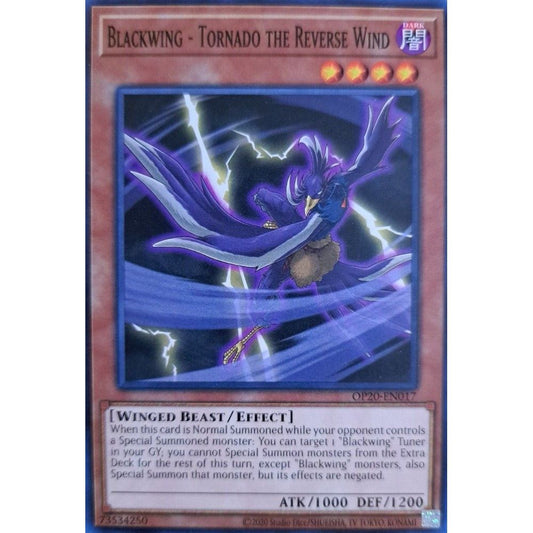 Image for Blackwing - Tornado the Reverse Wind (OP20-EN017) (OP20) - YuGiOh