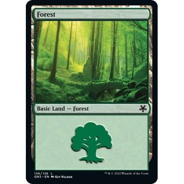 Image for Forest (136) (136) (GN3) - Magic: The Gathering