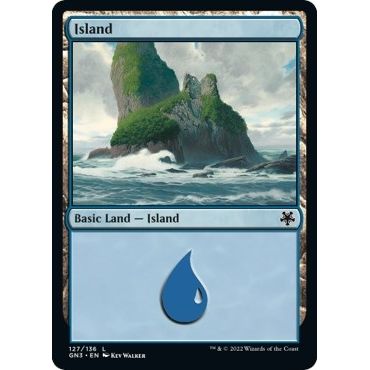 Image for Island (127) (127) (GN3) - Magic: The Gathering