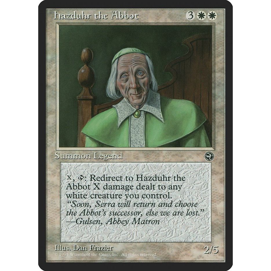 Image for Hazduhr the Abbot (HML) - Magic: The Gathering