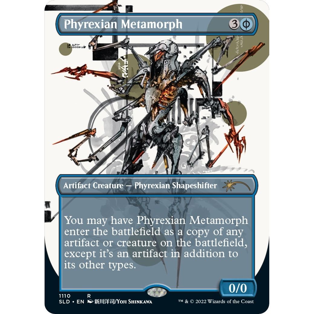 Image for Phyrexian Metamorph (Borderless) (1110) (SLD) - Magic: The Gathering
