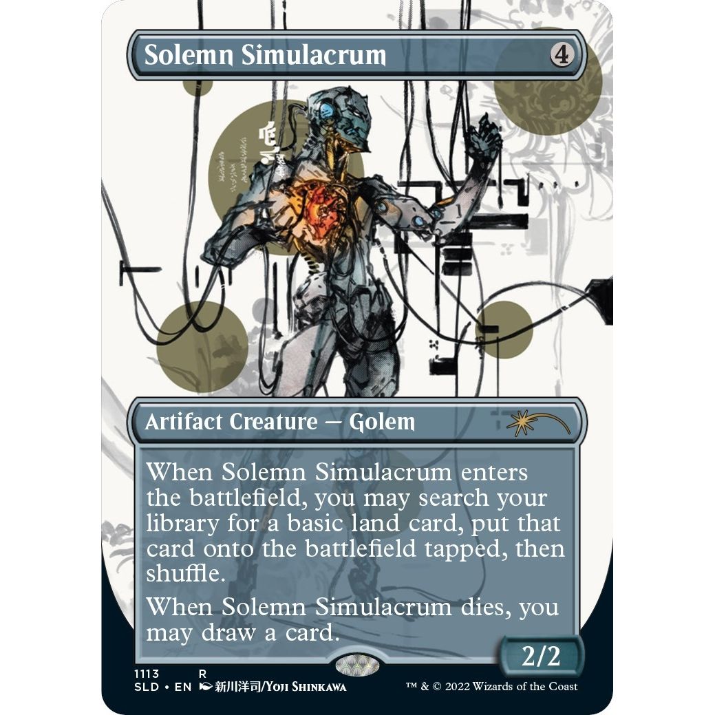 Image for Solemn Simulacrum (1113) (1113) (SLD) - Magic: The Gathering