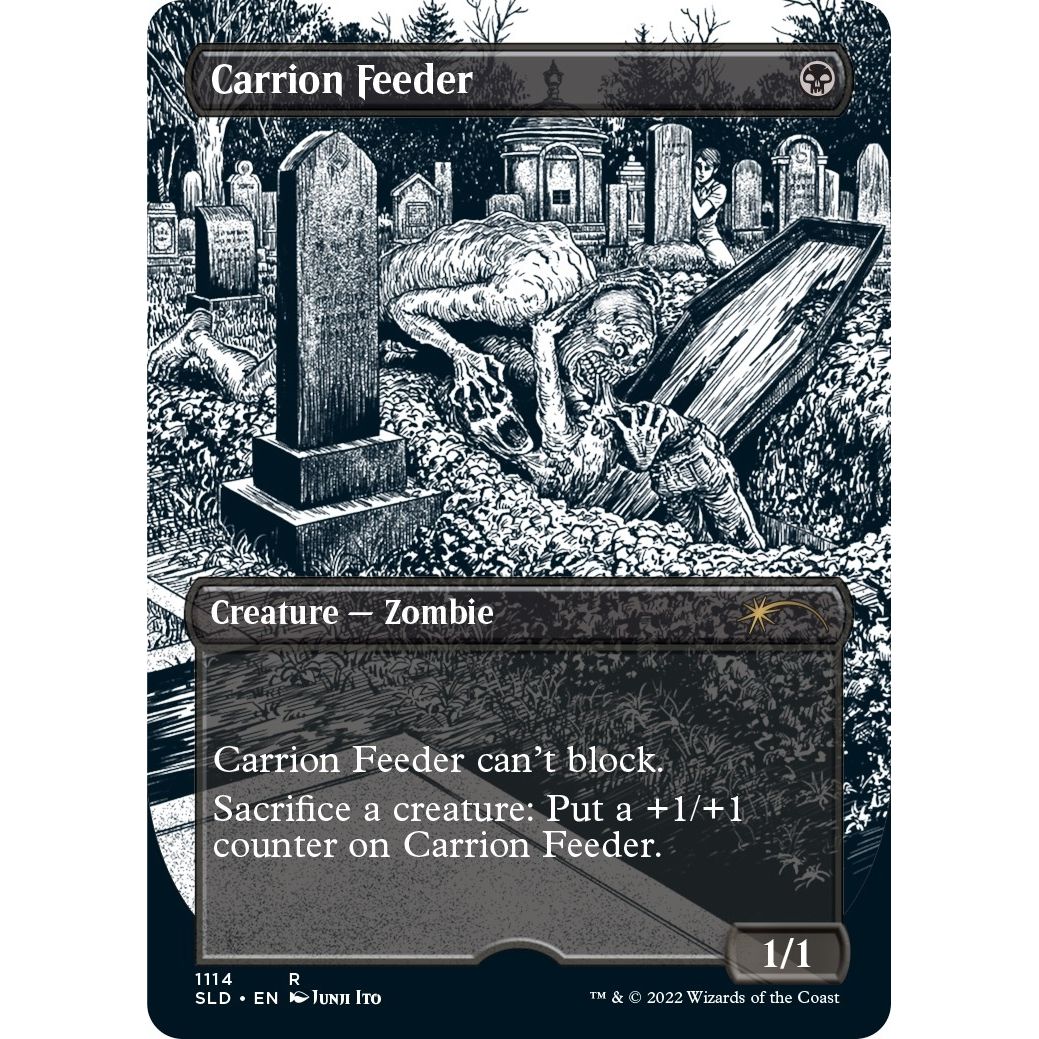 Image for Carrion Feeder (Borderless) (1114) (SLD) - Magic: The Gathering