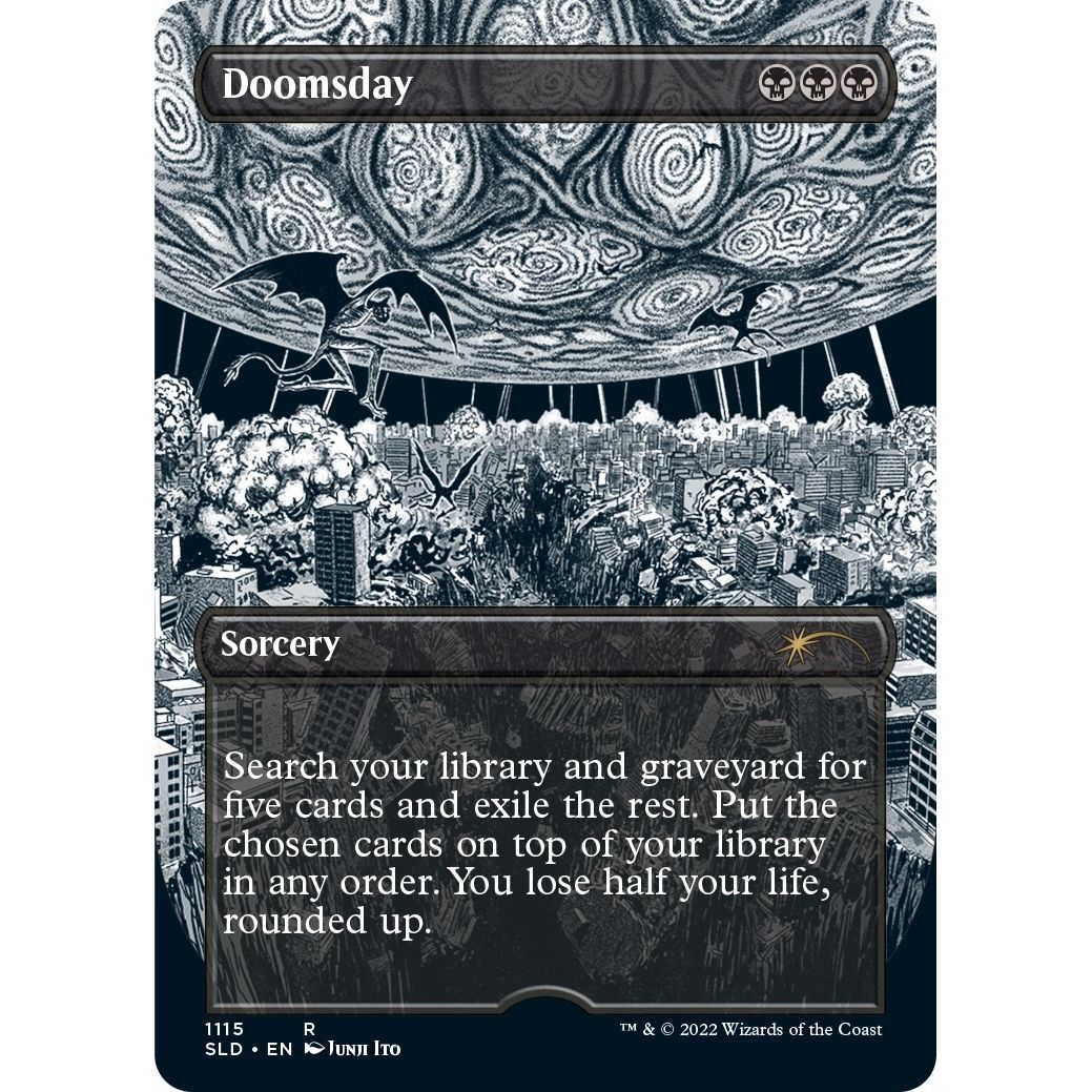 Image for Doomsday (Borderless) (1115) (SLD) - Magic: The Gathering