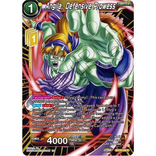 Image for Angila, Defensive Prowess (BT19-104) (DBS-B19) - Dragon Ball Super: Masters
