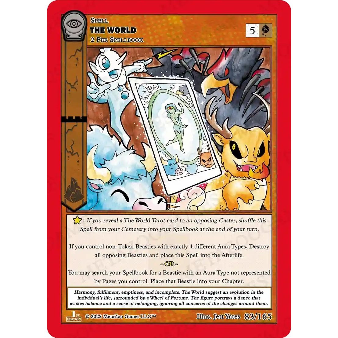 Image for The World (83/165) (SCE1E) - MetaZoo