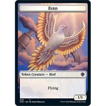 Image for Bird // Spirit Double-Sided Token (2 // 9) (SCD) - Magic: The Gathering