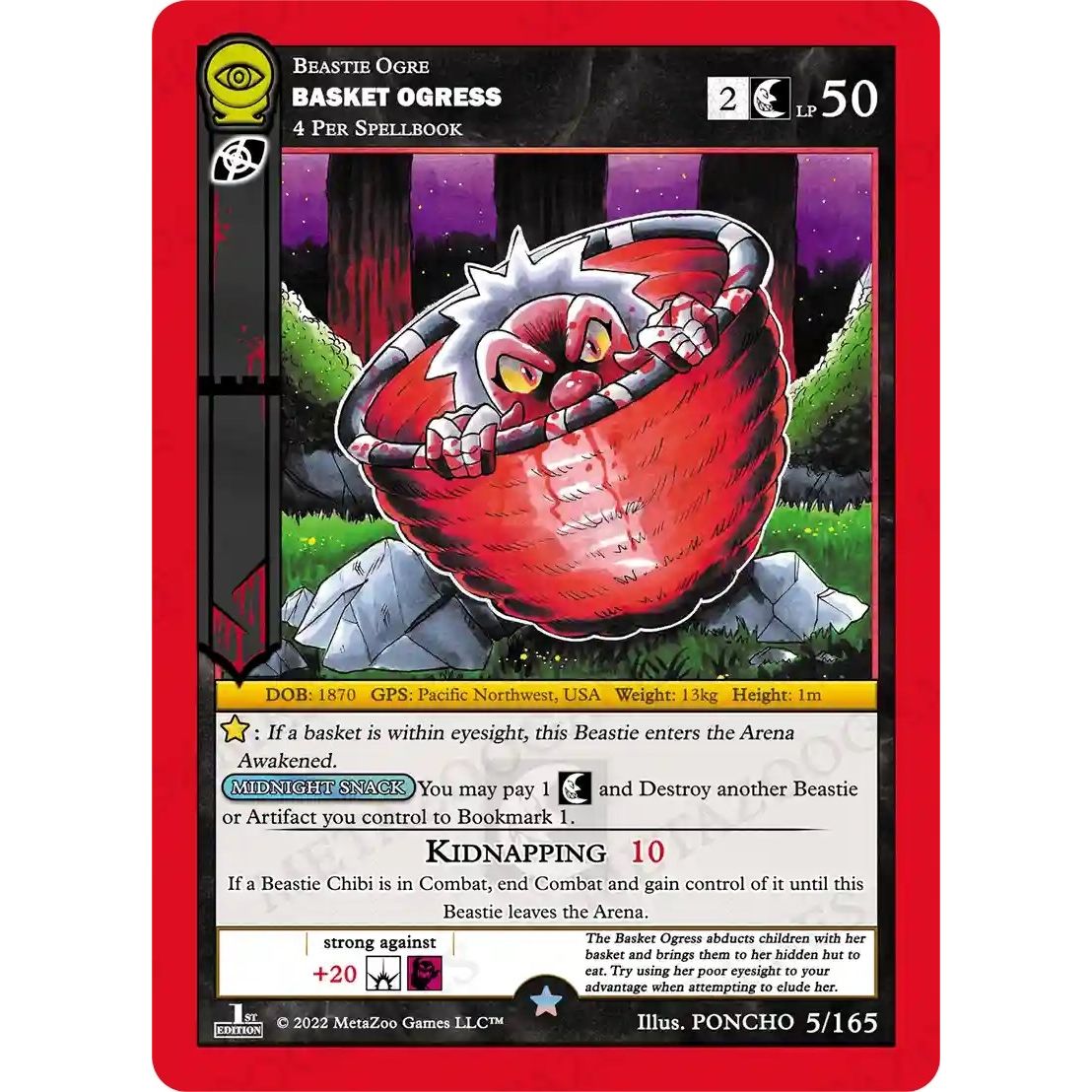 Image for Basket Ogress (5/165) (SCE1E) - MetaZoo