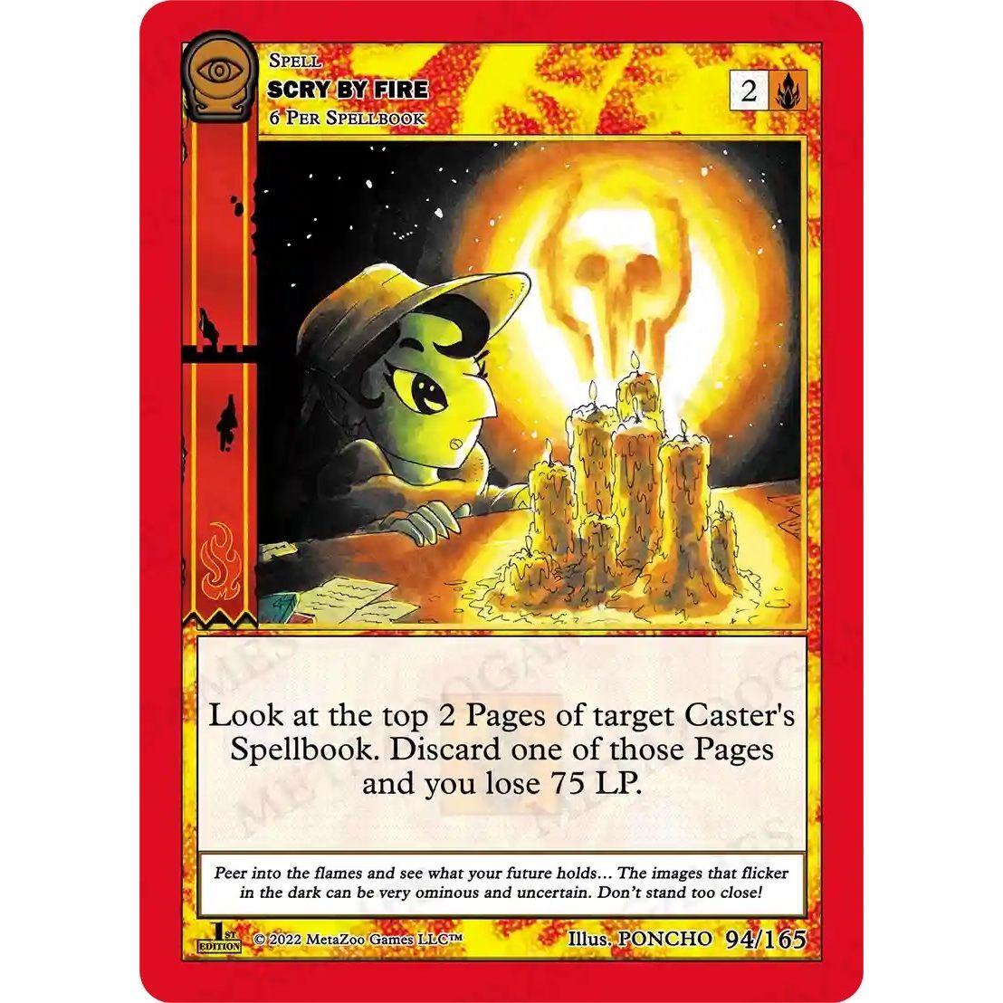 Image for Scry by Fire (94/165) (SCE1E) - MetaZoo